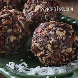 German Chocolate Chia Energy Bites