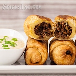 Sambousek with Aioli