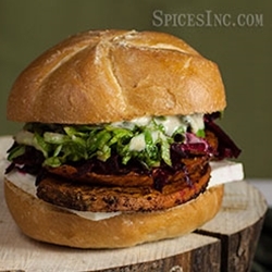 Spiced Sweet Potato Sandwich with Feta