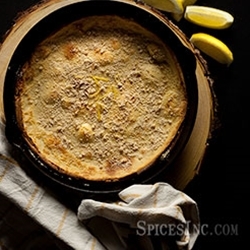 Dutch Baby Pancake with Lemon Sugar