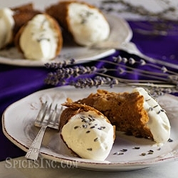 Lavender Cream Horns