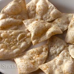 Cumin Spiced Baked Tortilla Chips