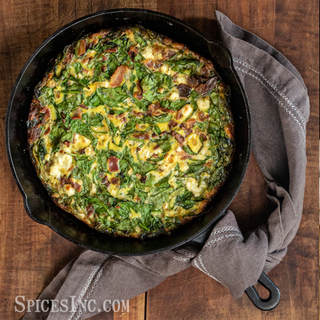 Bacon and Spinach Frittata