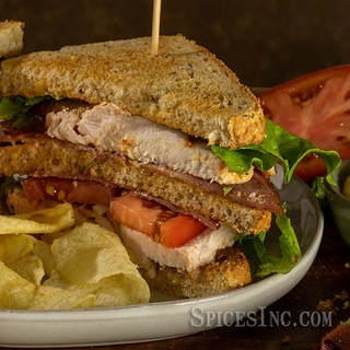 Bourbon Maple Turkey Club Sandwich