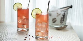 Hibiscus Ginger Lime Highball