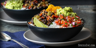 Black Bean Bowl with Mojito Lime Seasoning