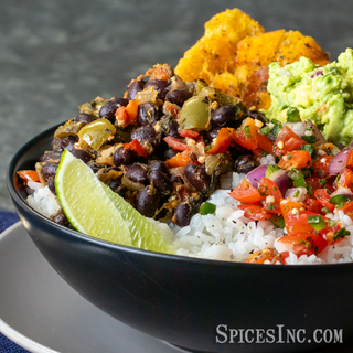 Black Bean Bowl with Mojito Lime Seasoning