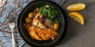 African-Style Braised Chicken Bowl