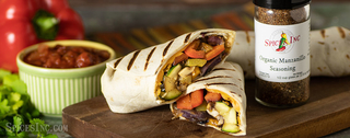 Grilled Vegetable Burrito