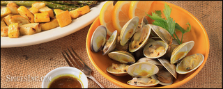 Colombo Curried Grilled Clams