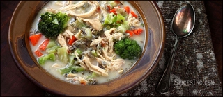 Creamy Chicken and Rice Soup
