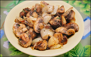 Garlic and Herb Mushrooms