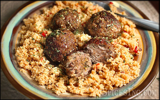 Za'atar Spiced Meatballs