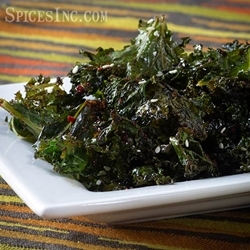 Glazed Roasted Kale 