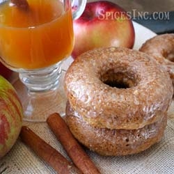 Baked Apple Cider Doughnuts