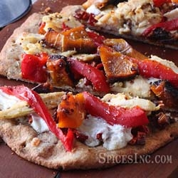 Chicken and Butternut Squash Pizza