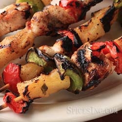 Jamaican Jerk Grilled Chicken Kabobs